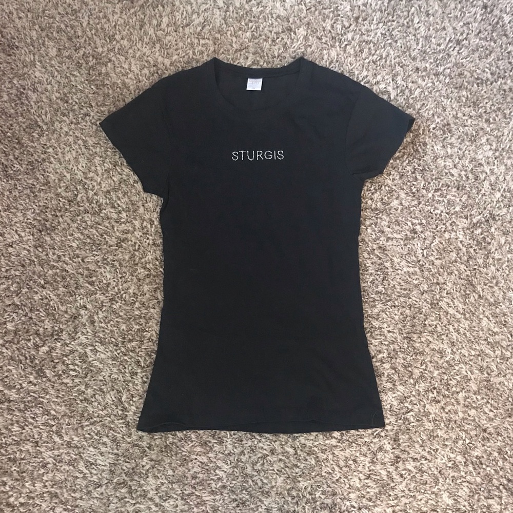 Women's Sturgis Black T-shirt.